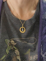 14k gold Edwardian diamond flower rose floral wreath necklace pendant lavaliere