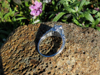 Platinum filigree mine cut diamond antique c.1920's ring