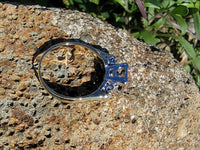 14k gold two tone topaz & diamond estate ring