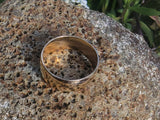 14k gold 5.5mm estate wedding band - size 4.5
