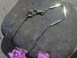 14k gold Deco 14" vintage estate watch chain