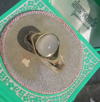 15ct gold Moonstone estate ring