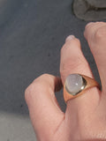 15ct gold Moonstone estate ring